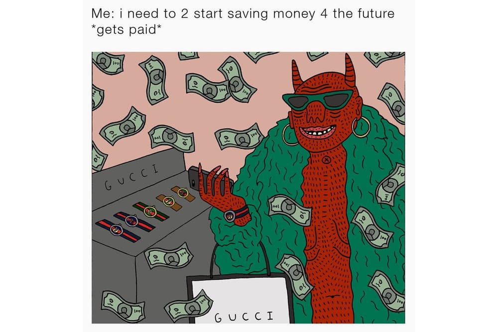 Gucci Memes Watch Collection