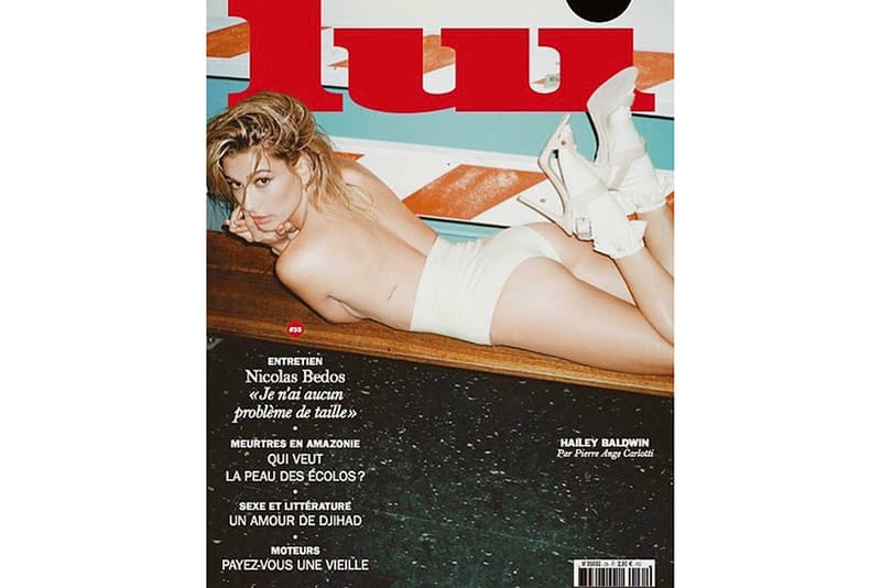 Hailey Baldwin Lui Magazine 2017 March Cover