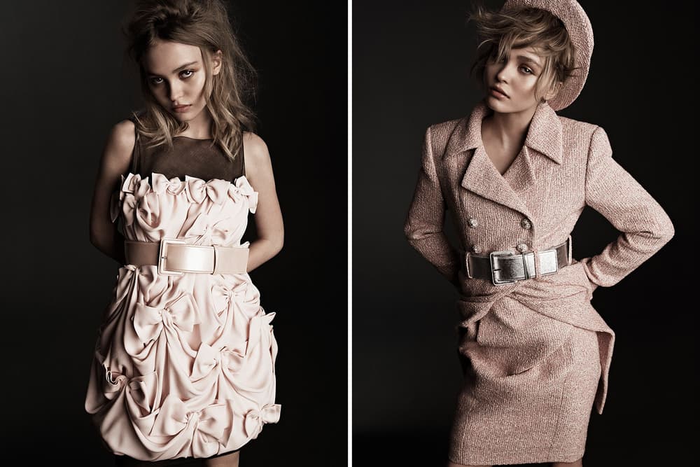 Lily-Rose Depp Vogue Italia 2017 March Issue Magazine Editorial