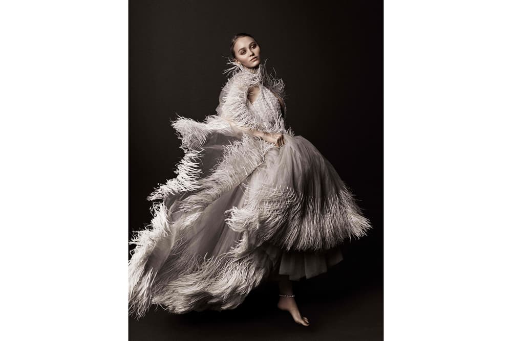 Lily-Rose Depp Vogue Italia 2017 March Issue Magazine Editorial