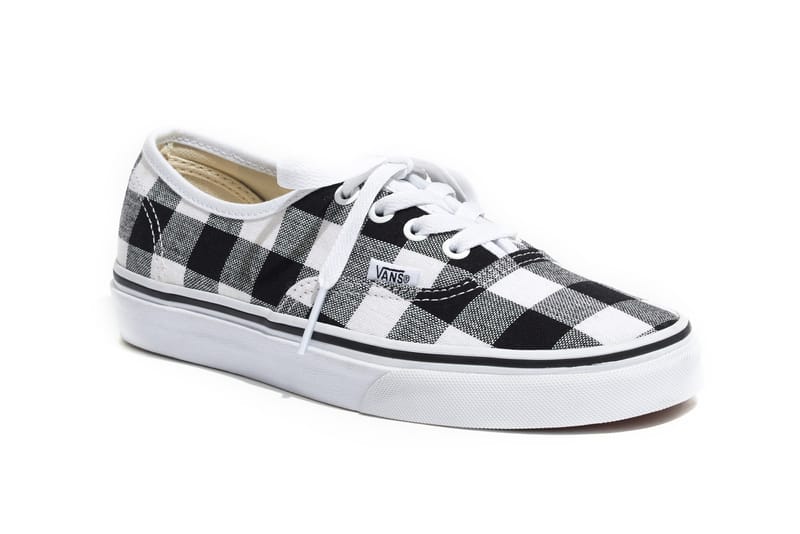 vans gingham