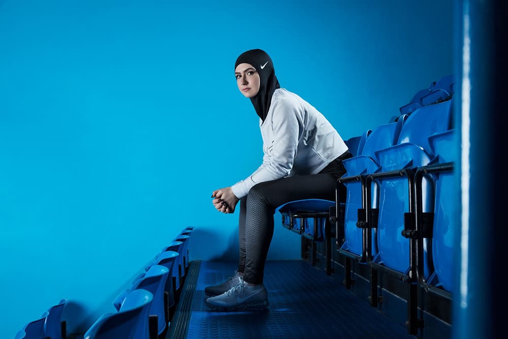 Nike Pro Hijab Muslim Female Athletes