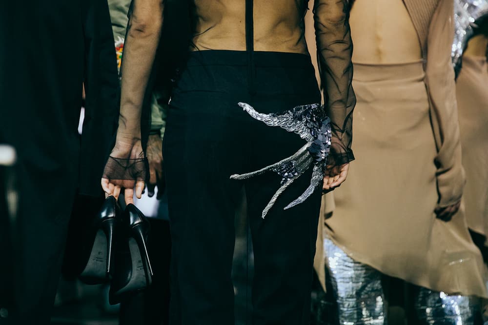 OFF-WHITE 2017 Fall Winter Backstage Virgil Abloh Hailey Baldwin