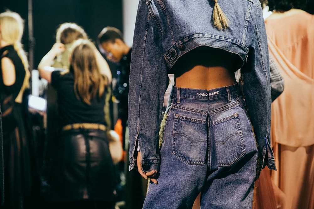 OFF-WHITE 2017 Fall Winter Backstage Virgil Abloh Hailey Baldwin