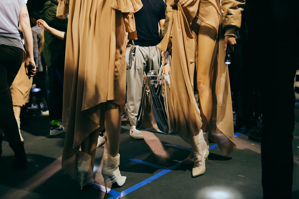 OFF-WHITE 2017 Fall Winter Backstage Virgil Abloh Hailey Baldwin