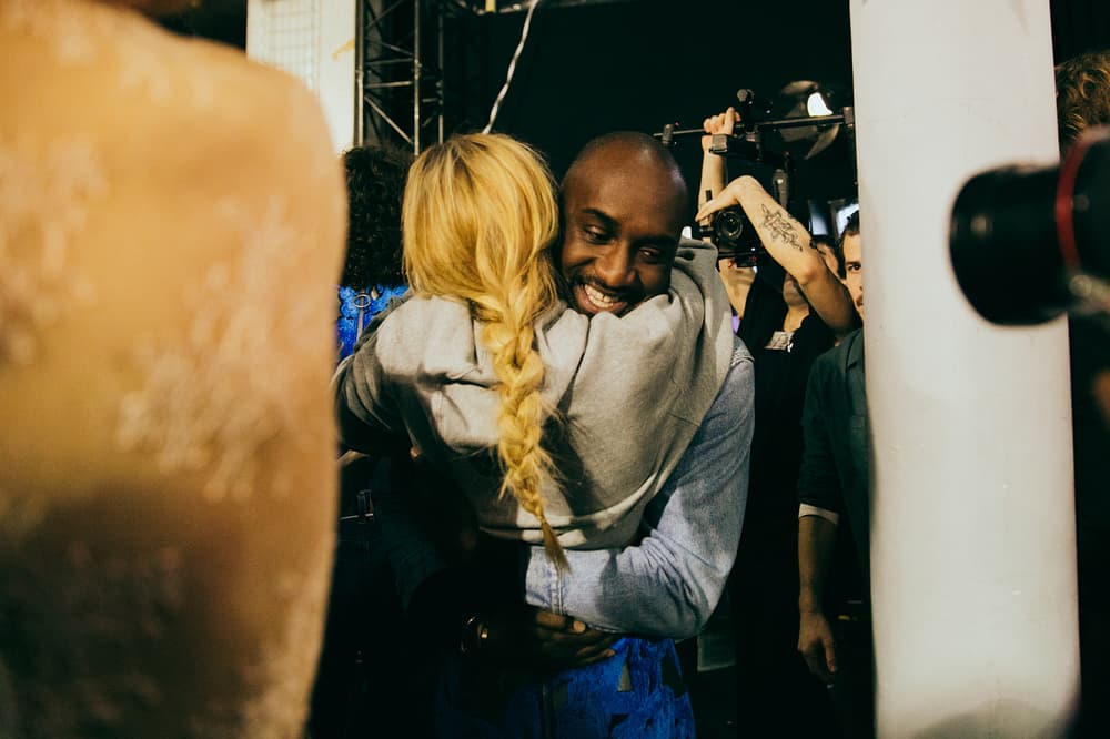 OFF-WHITE 2017 Fall Winter Backstage Virgil Abloh Hailey Baldwin
