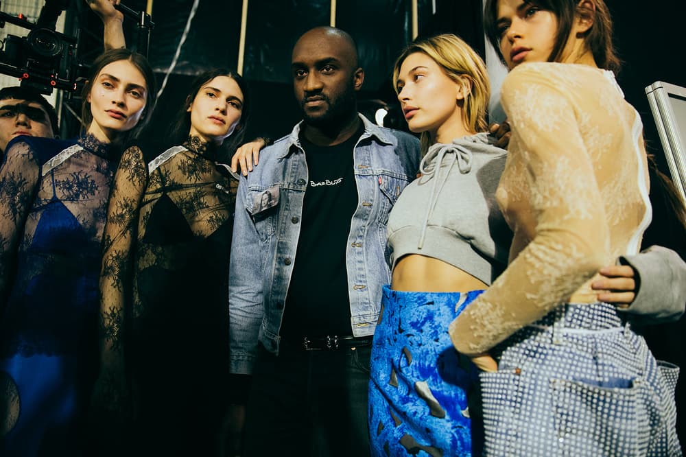 OFF-WHITE 2017 Fall Winter Backstage Virgil Abloh Hailey Baldwin