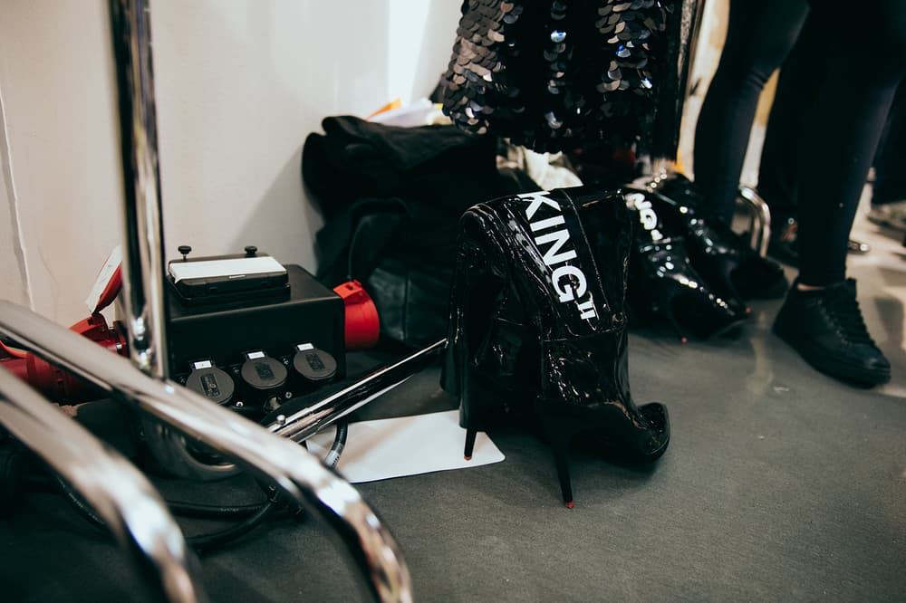 OFF-WHITE 2017 Fall Winter Backstage Virgil Abloh Hailey Baldwin