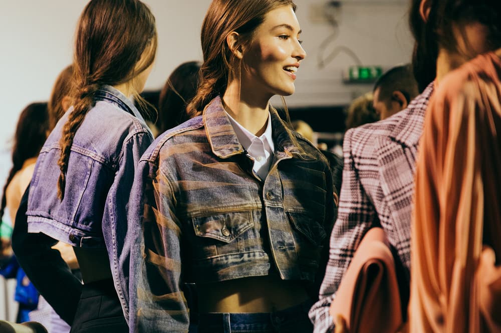 OFF-WHITE 2017 Fall Winter Backstage Virgil Abloh Hailey Baldwin
