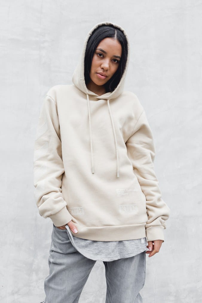 forvirring Agnes Gray modnes kith off white hoodie