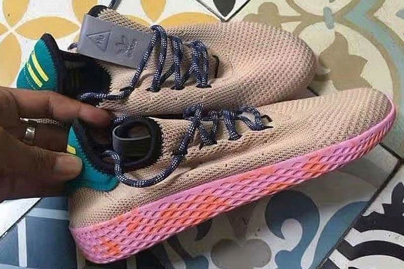 adidas human race tan