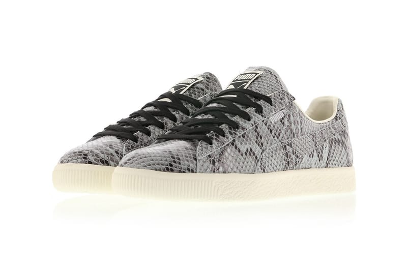 puma clyde red snake