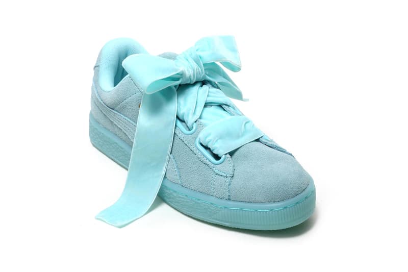 PUMA Suede Heart Reset Prism Pink Aruba Blue