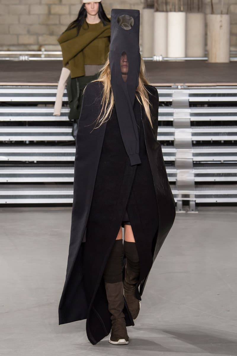 Rick Owens 2017 Fall Collection