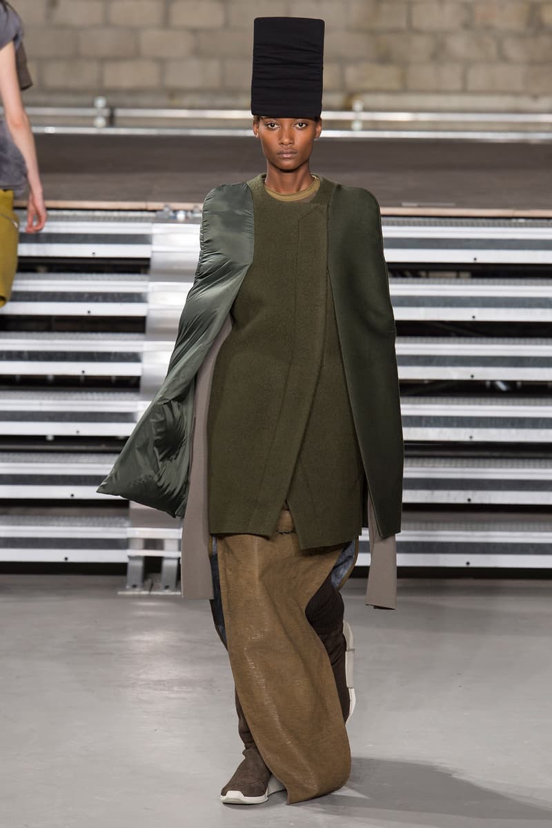 Rick Owens 2017 Fall Collection