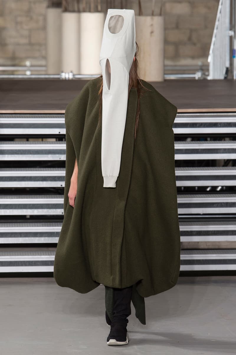 Rick Owens 2017 Fall Collection