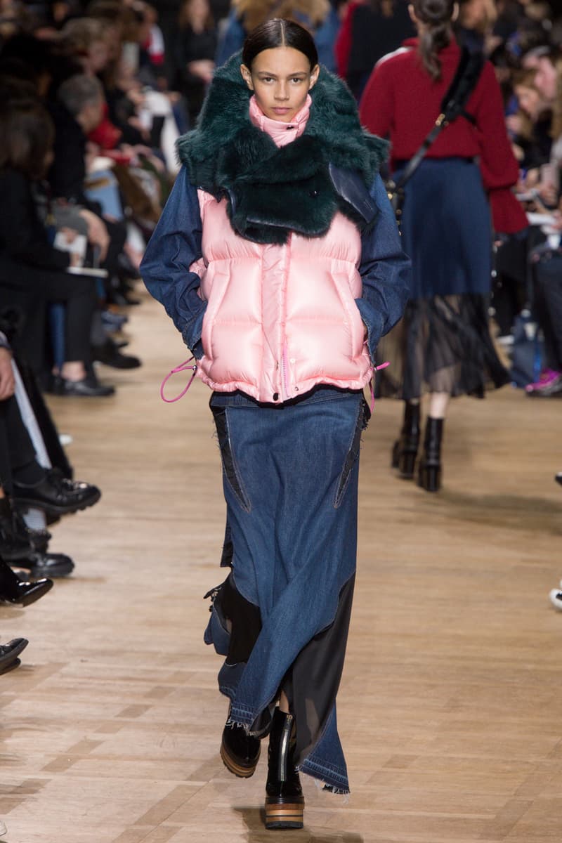 Sacai 2017 Fall Winter Collection chitose abe paris fashion week