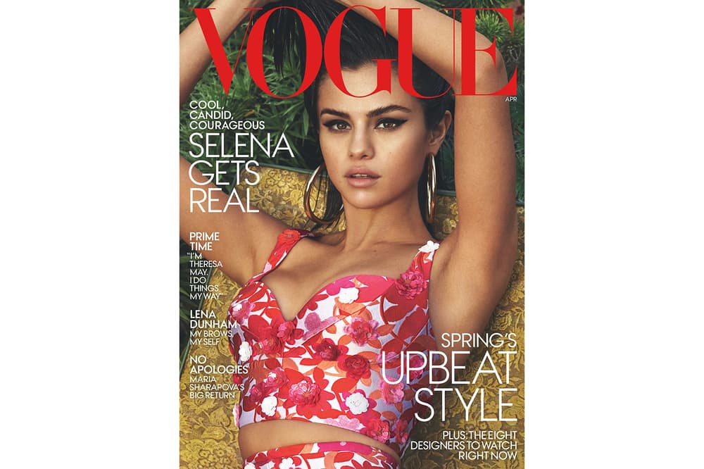 Selena Gomez Vogue 2017 April Cover