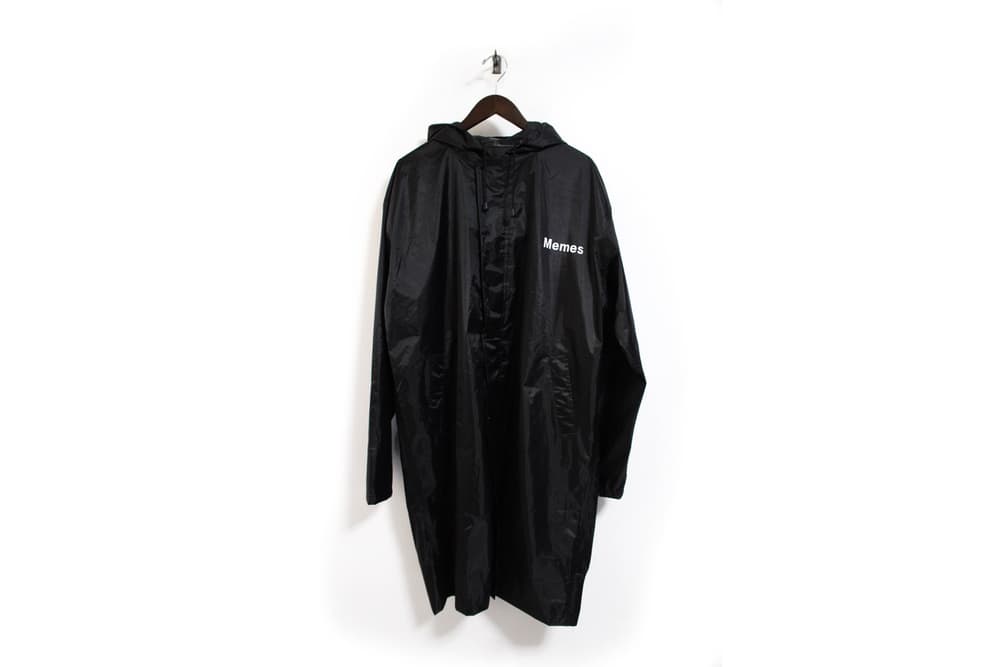 VETEMEMES Meme Definition Raincoat Vetements