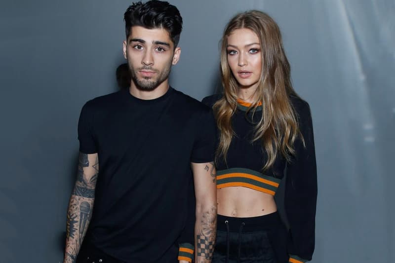 Gigi Hadid Zayn Malik Versus Versace Adwoa Aboah Campaign