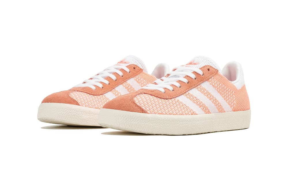 adidas Originals Gazelle Primeknit Mint Green Orange