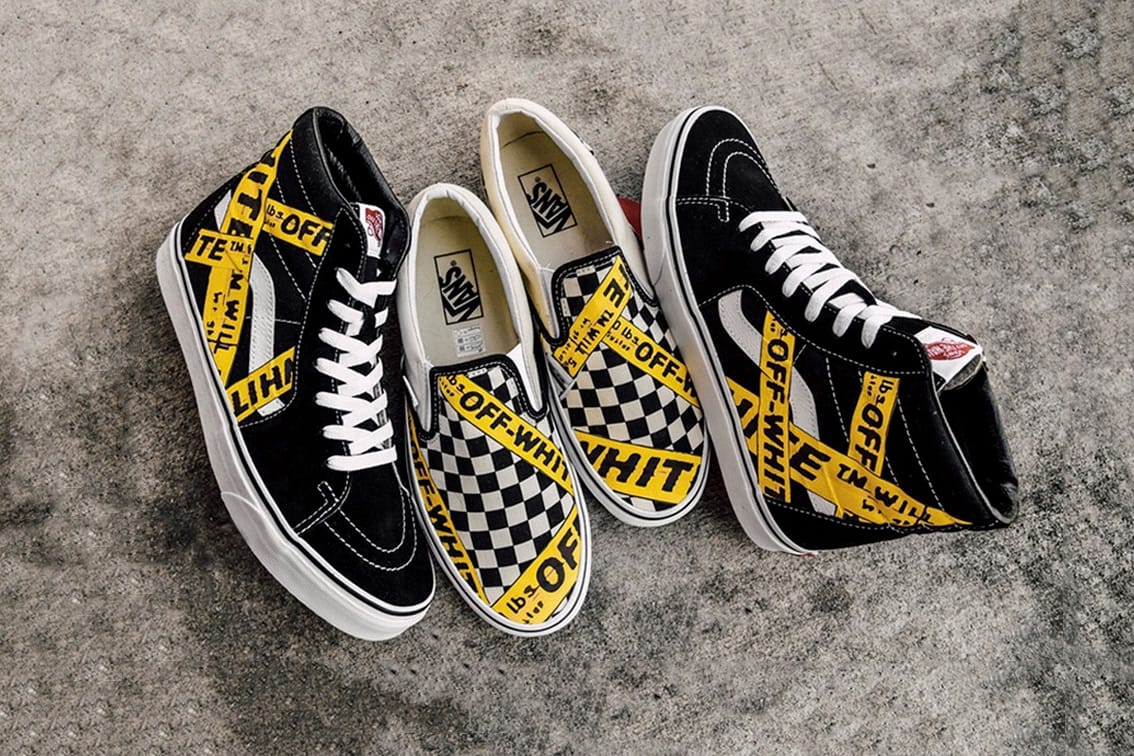 vans by off white