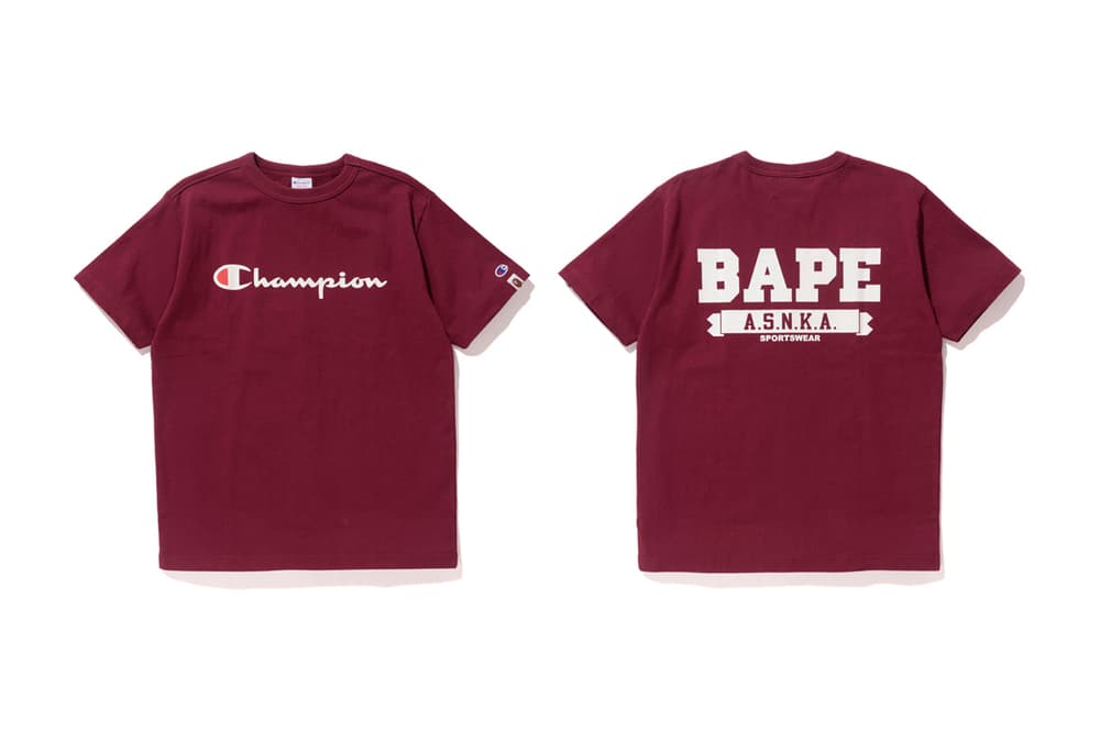 BAPE Champion 2017 Spring Summer