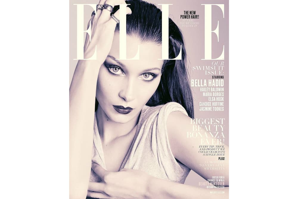 Bella Hadid ELLE Magazine 2017 May Cover