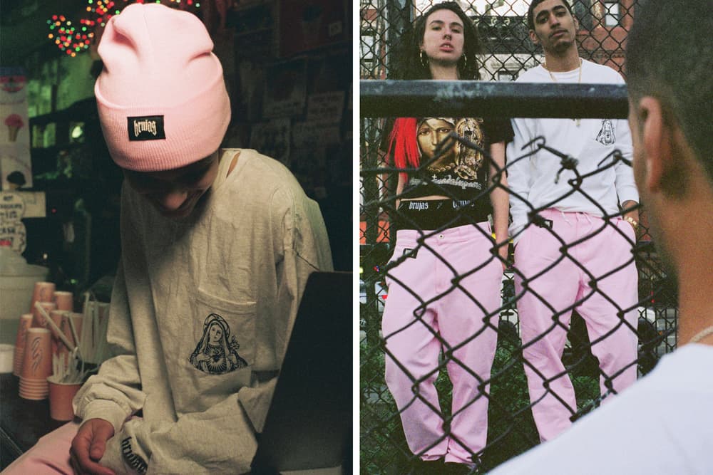 Brujas Soft Serve 2017 Spring Summer Pink Hoodie Pants