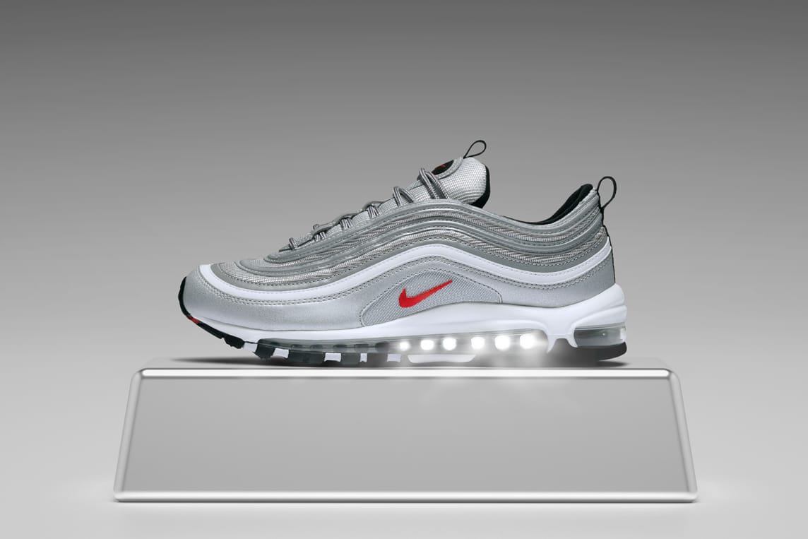 Cop Nike Air Max 97 Silver Bullet on 