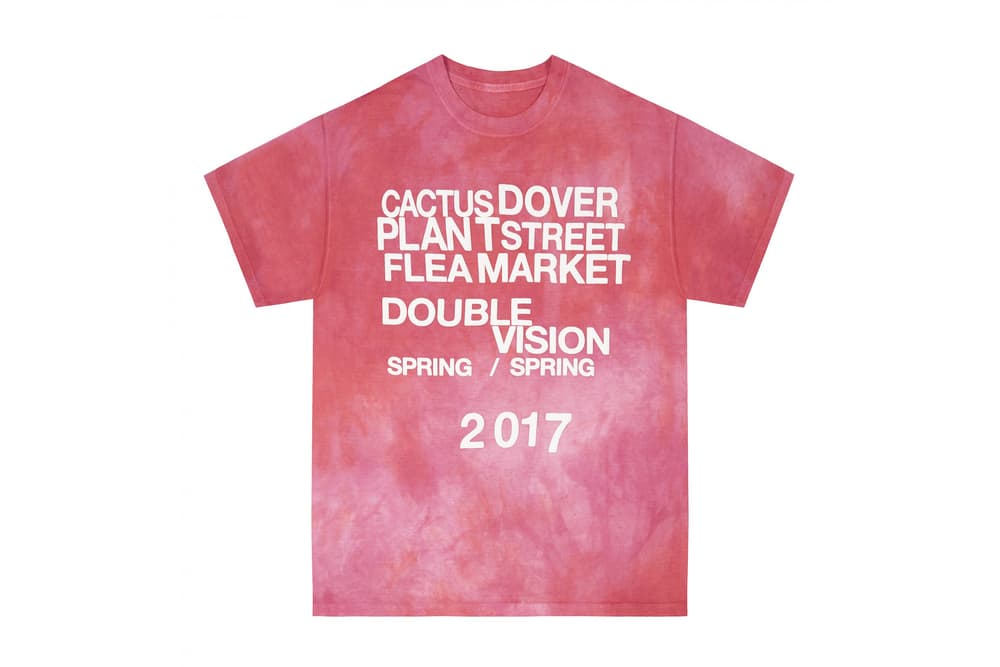 Cactus Plant Flea Market 2017 Spring Summer Tie Dye Shirts