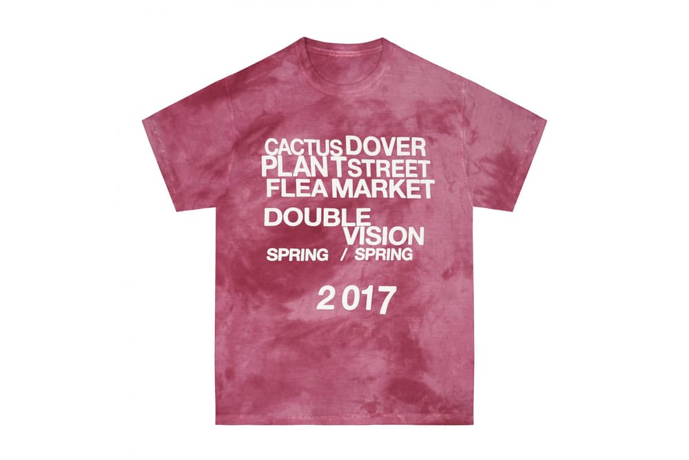 Cactus Plant Flea Market 2017 Spring Summer Tie Dye Shirts