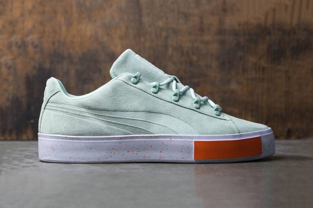 Daily Paper x PUMA Court Platform Green Grey