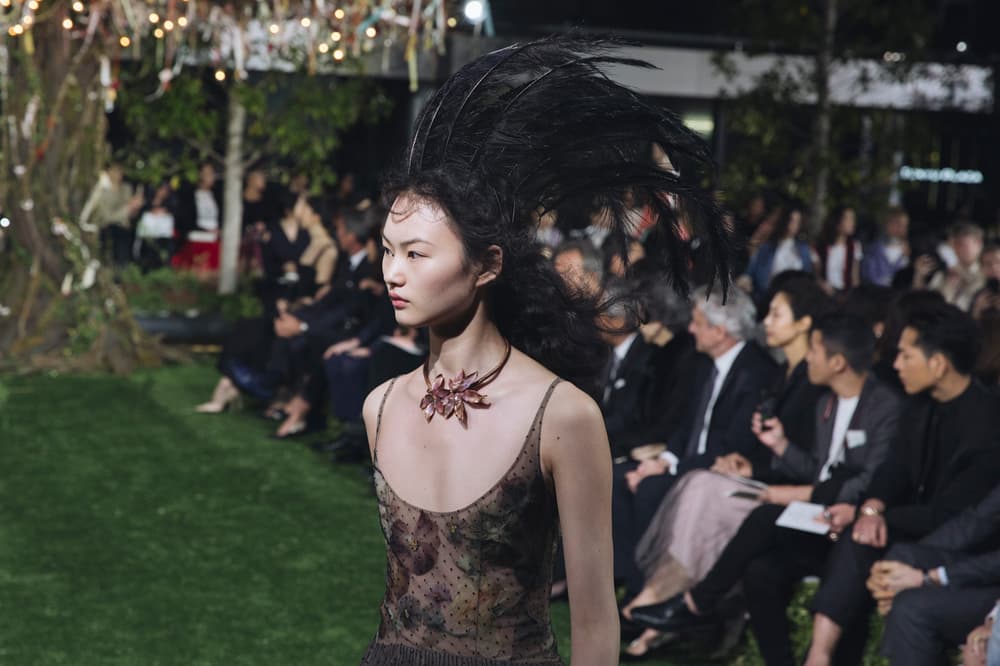 Dior 2017 Spring Summer Couture Tokyo Ginza Backstage Show