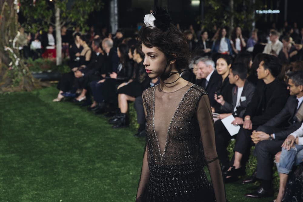 Dior 2017 Spring Summer Couture Tokyo Ginza Backstage Show