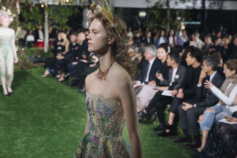 Dior 2017 Spring Summer Couture Tokyo Ginza Backstage Show