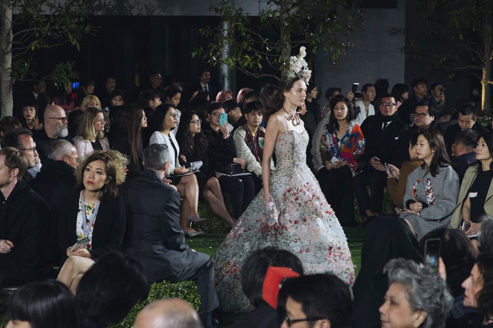 Dior 2017 Spring Summer Couture Tokyo Ginza Backstage Show
