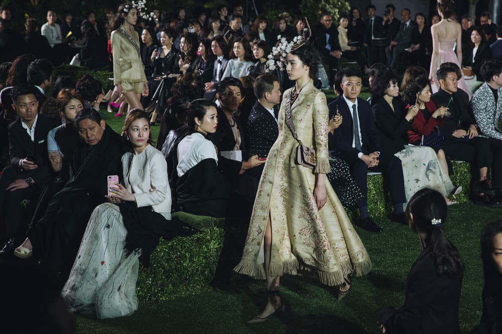 Dior 2017 Spring Summer Couture Tokyo Ginza Backstage Show