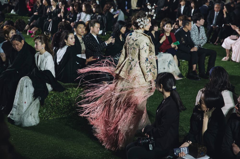 Dior 2017 Spring Summer Couture Tokyo Ginza Backstage Show