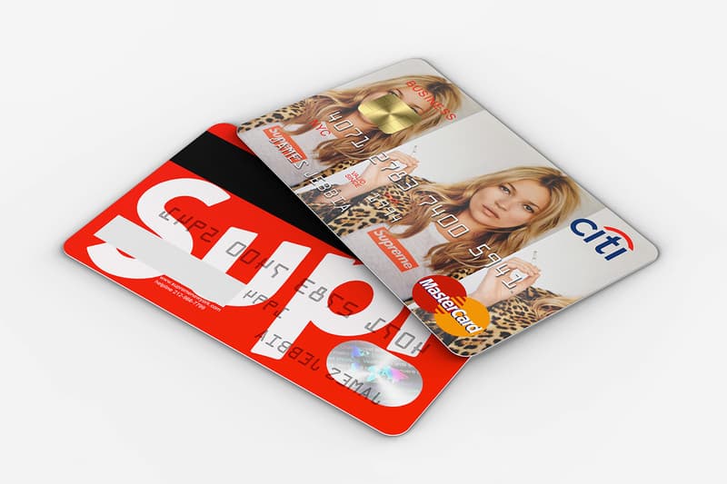 Supreme Kate Moss Credit Card Future Street Cred Gosha Patta