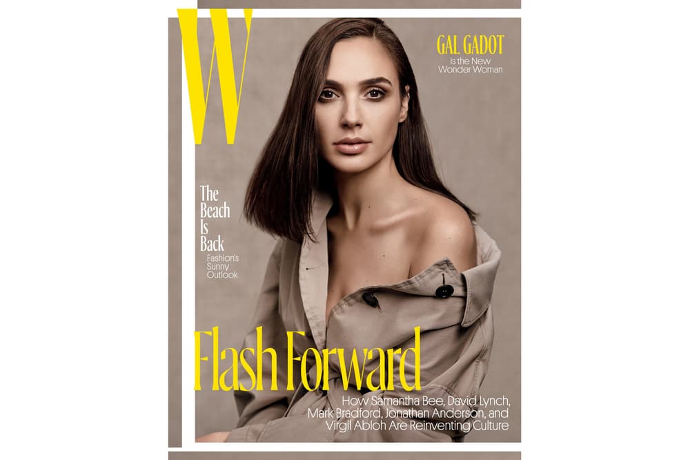 Gal Gadot Wonder Woman W Magazine