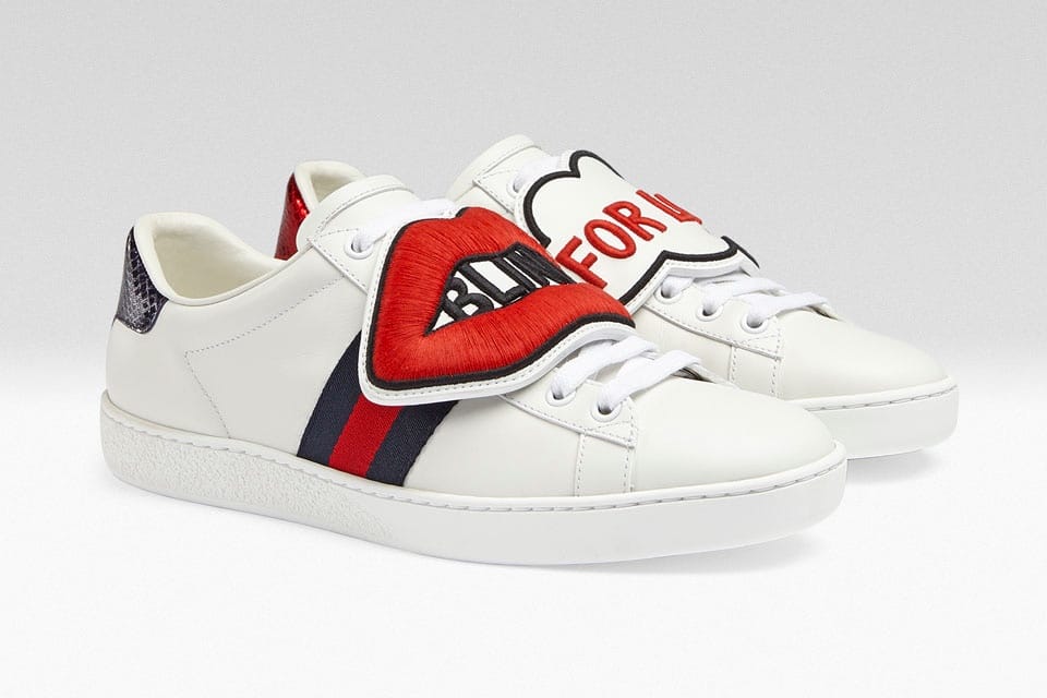gucci sneakers embroidered