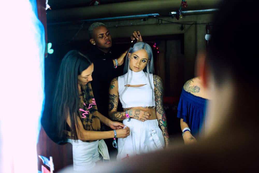 Coachella 2017 Kehlani hair Stylist Kahh Spence wigs