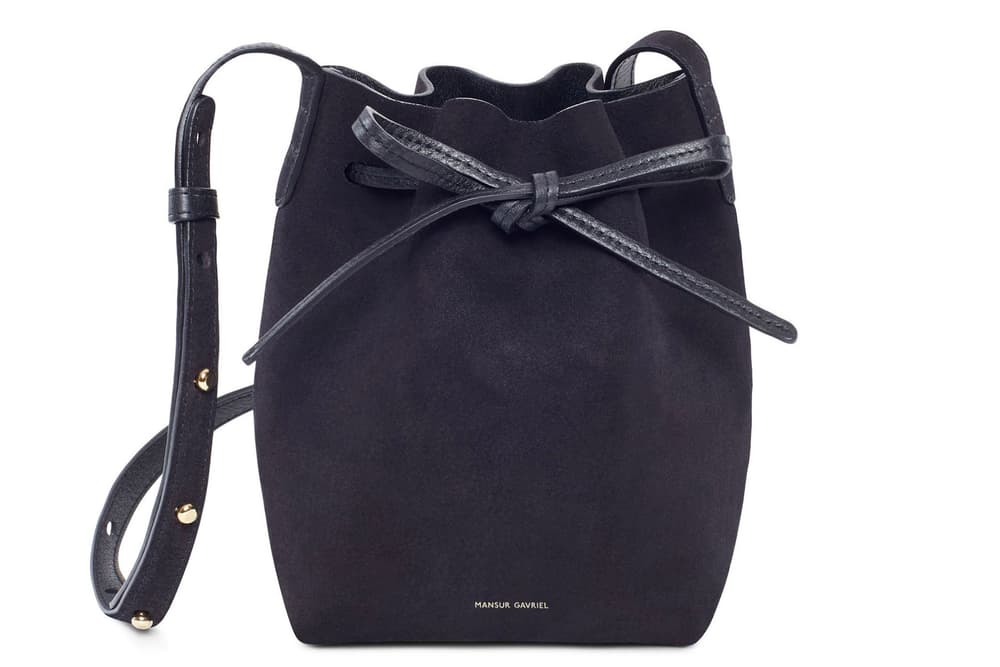 Mansur Gavriel Mini Mini Bucket Bag Suede