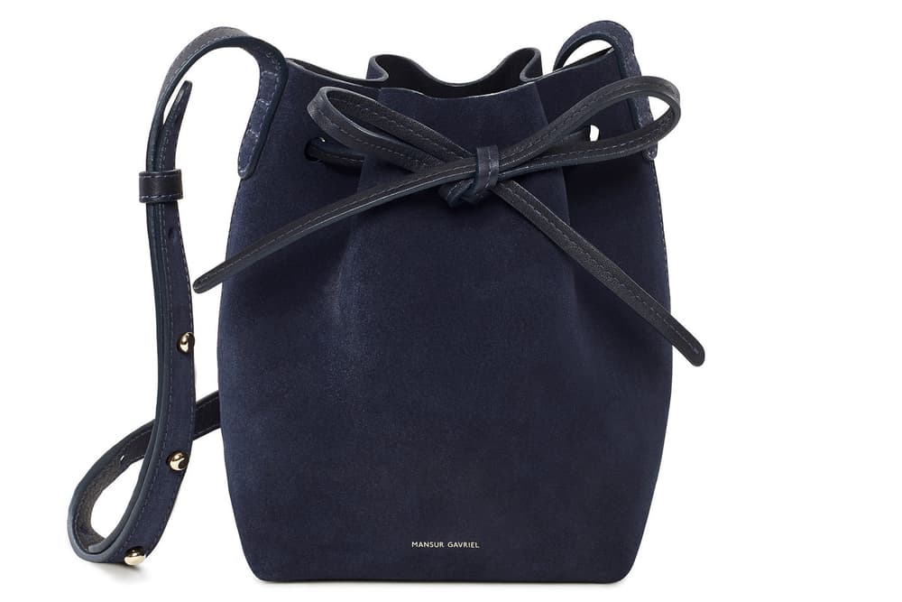 Mansur Gavriel Mini Mini Bucket Bag Suede