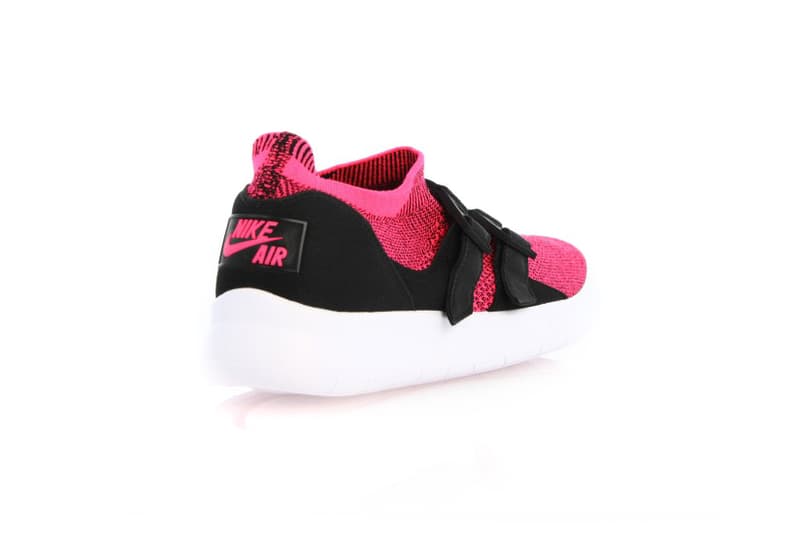 Nike Flyknit Air Sock Racer Ultra Pink and Black