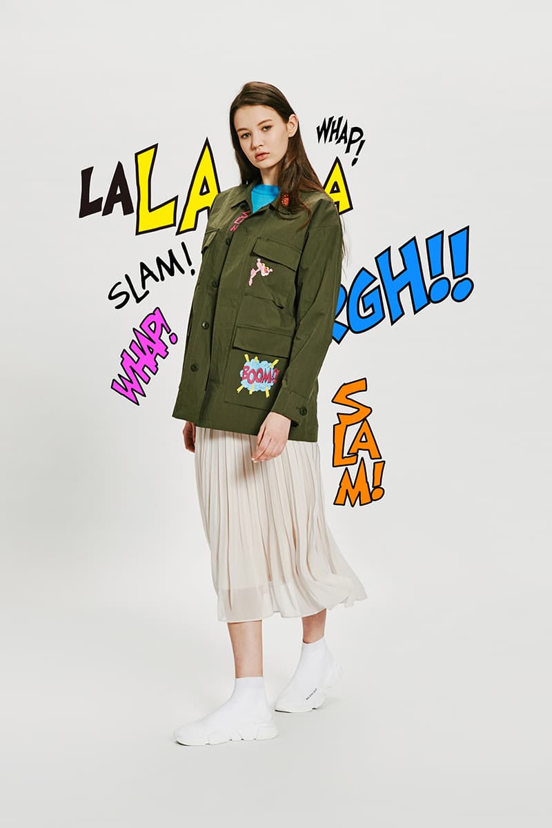 Pink Panther Stereo Vinyls 2017 Collaboration Korean Lookbook Collection