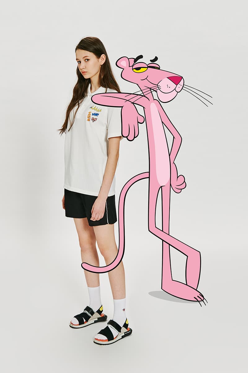 Pink Panther Stereo Vinyls 2017 Collaboration Korean Lookbook Collection