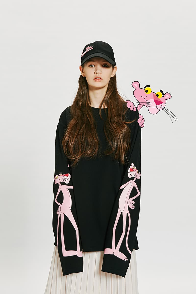 Pink Panther Stereo Vinyls 2017 Collaboration Korean Lookbook Collection