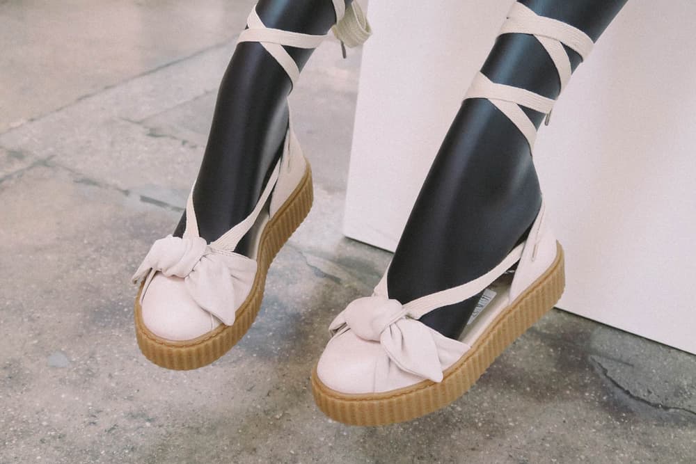 Rihanna Fenty Puma Ballet Like Creepers Hypebae Rihanna Fenty Puma Ballet Like Creepers Hypebae